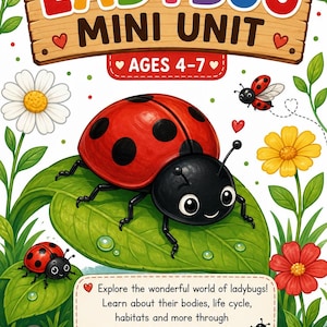 Ladybug Mini Unit Study