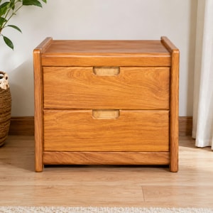 Versteckter Fach-Holznachttisch, geheimer Nachtschrank, Geld verstecken Schubladentisch, individuell bemalter Schlafzimmer-Beistelltisch