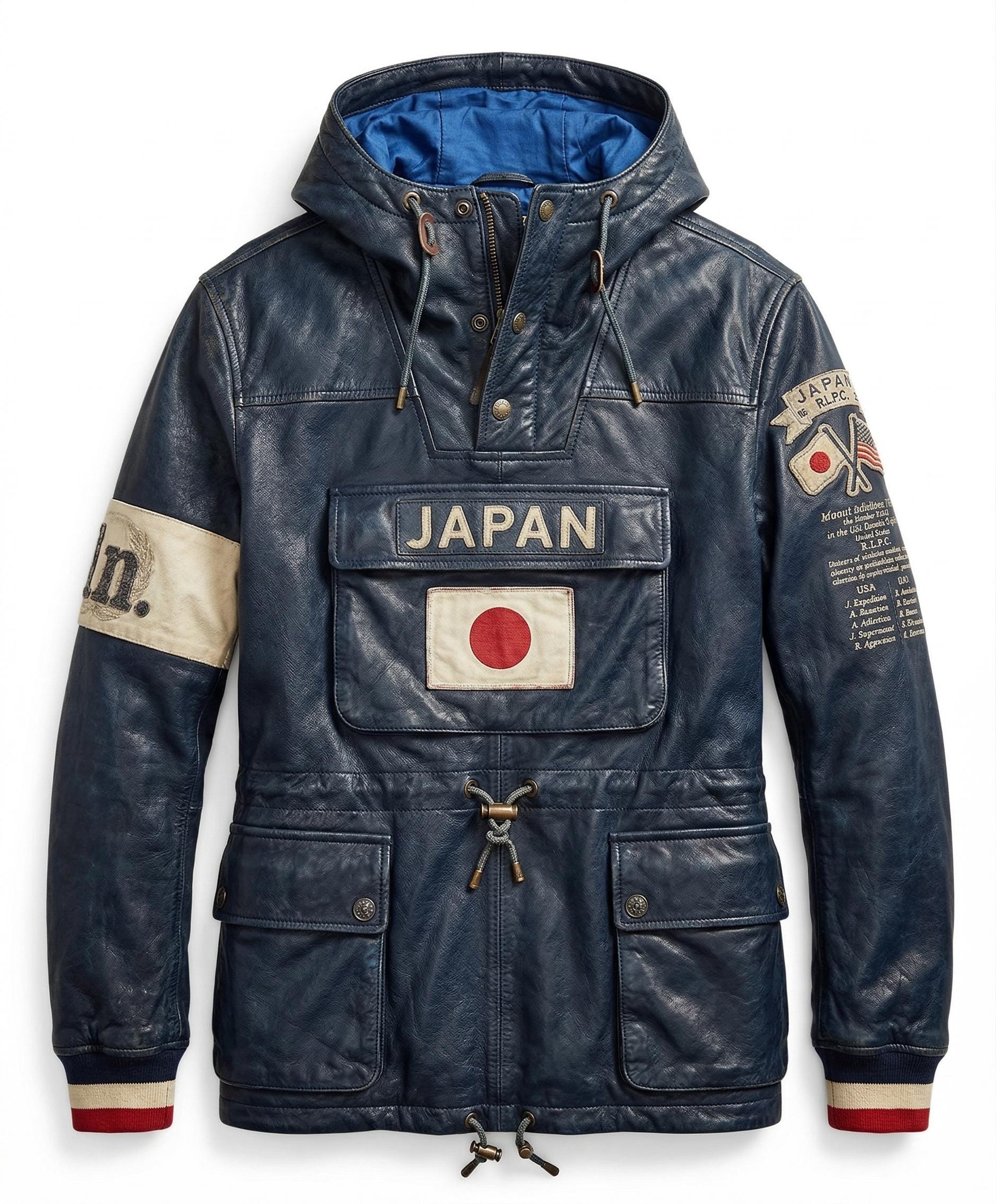 Japan Leather Jacket - Etsy