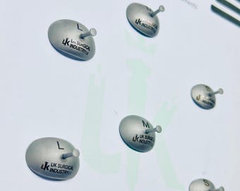 Protectores oculares corneales/Protector ocular reutilizable para láser (juego de 6)