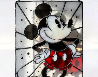 Mickey Mouse Suncatcher, Disney Acrylic Window Hanging, Mickey Suncatcher, Fairytale Gift Home Decoration, Acrylic Window Ornament