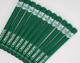 13PCS Golf pride Golf club grip covers, universal grip for irons and woods Standard Green