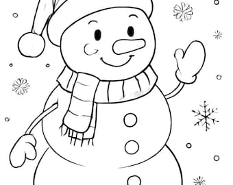 クリスマスの塗り絵 - デジタル - PDF - 子供と大人向け