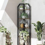 5 Tier Industrial Corner Shelf