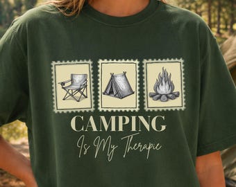 Camper Gift, Camping Lover Shirt, Camping Tee Gift, Hiking and Nature Lover Outfit,  Outdoor Adventure T-Shirt