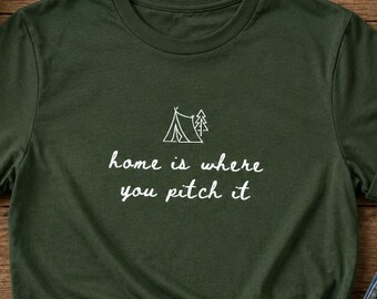Camper Gift, Camping Lover Shirt, Camping Tee Gift, Hiking and Nature Lover Outfit,  Outdoor Adventure T-Shirt