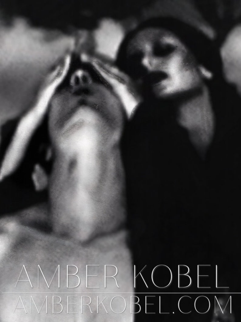Scott Weiland of Stone Temple Pilots Sour Girl Sarah Michelle Gellar Charcoal Realism Portrait Dark Romance image 2