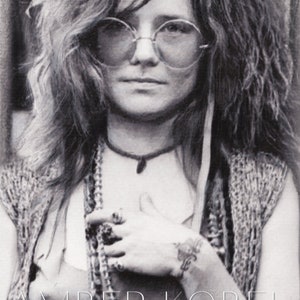 Janis Joplin Like a pearl, A pearl of a girl Pencil Portrait Realism image 5