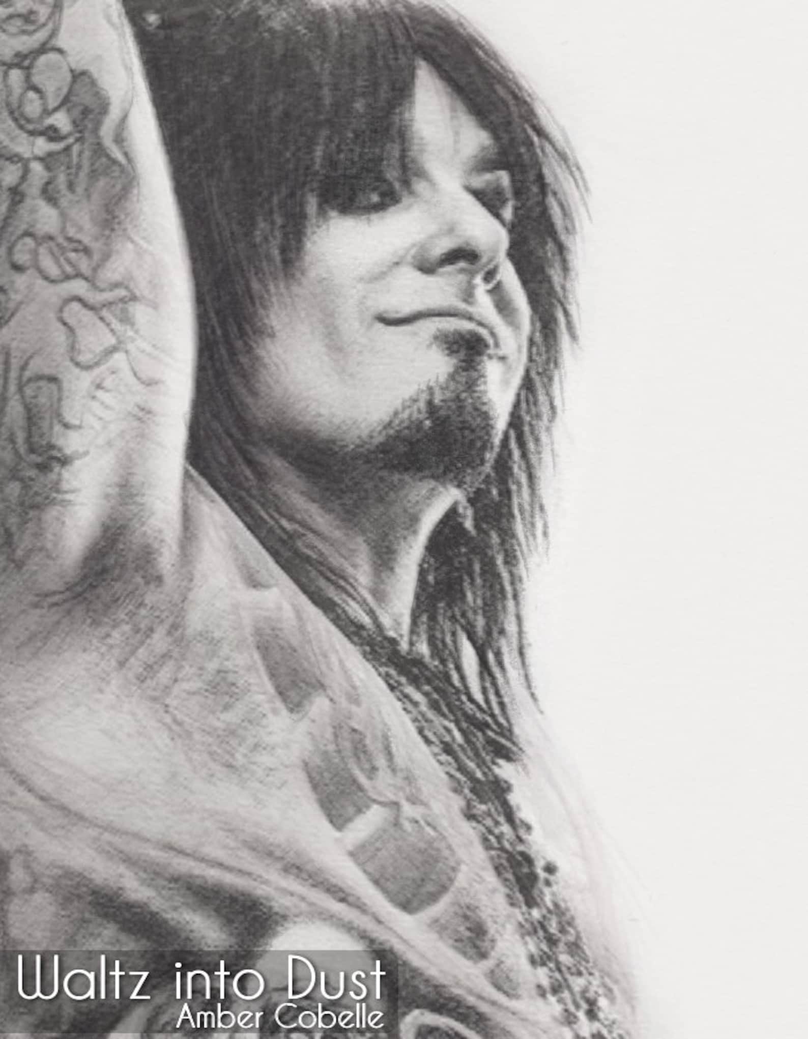 Naked & Tattooed Nikki Sixx Motley Crue Sixx AM | Etsy