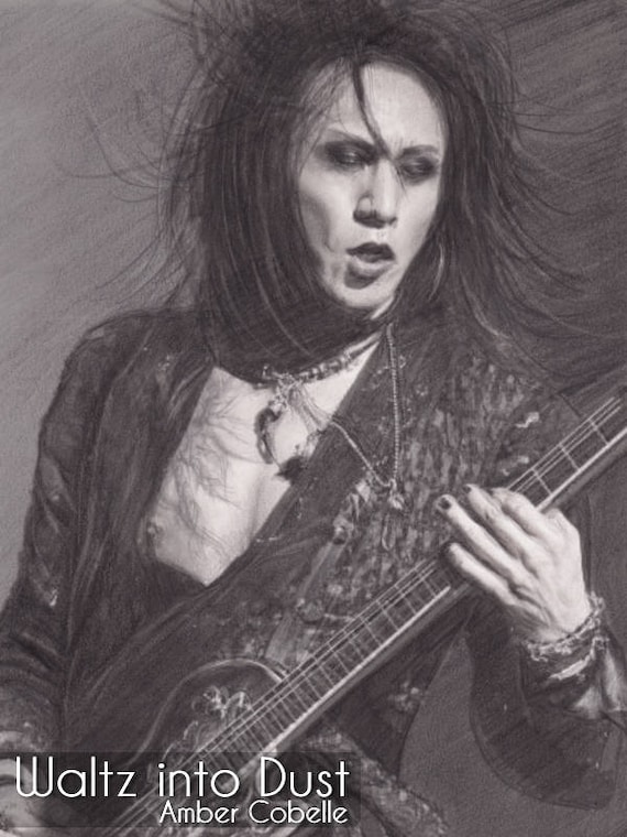Sugizo On Guitar Luna Sea X Japan Print Etsy
