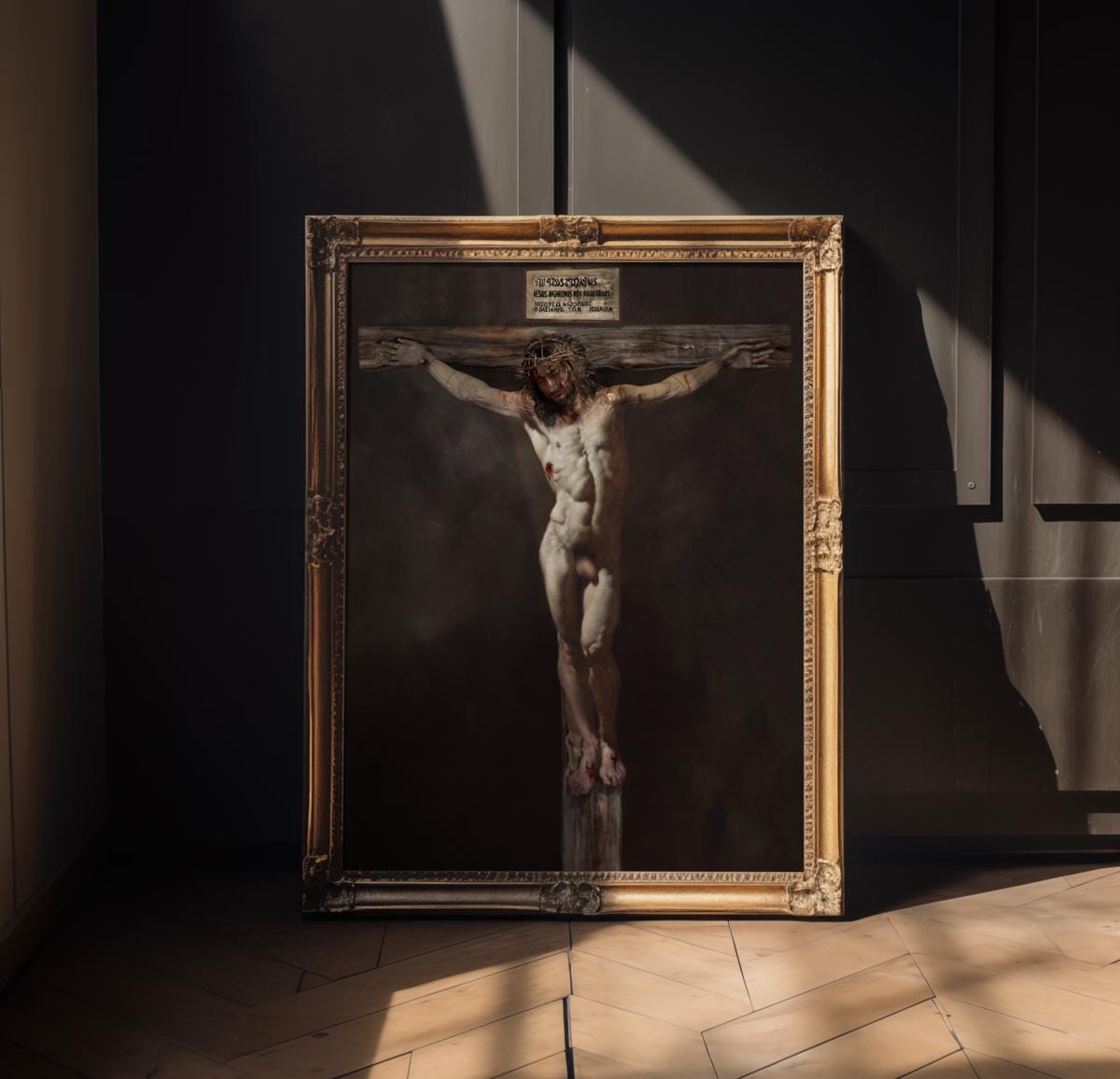 tied nude on Crucifixion The Crucifixion of Christ - Nudity - Censored for Site - Realism Painting -  Jesus Christ - Hyperrealism, Christian Art, Catholic Art - Etsy