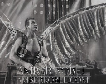 Rammstein - Till Lindemann - God Knows I don't want to be an angel, Gott weiß ich will kein Engel sein - Pencil Portrait - Hyper Realism