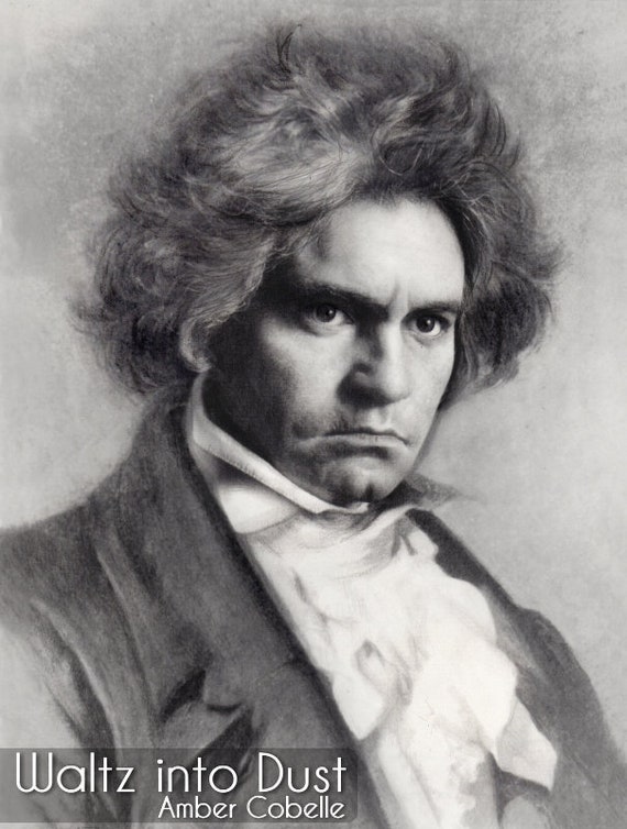 Ludwig Van Beethoven Hyper Realistic Portrait 9x12 - 