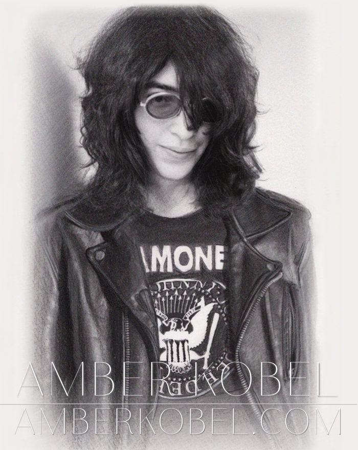 The Miracle of Joey Ramone - Portrait - the Ramones - Etsy Canada