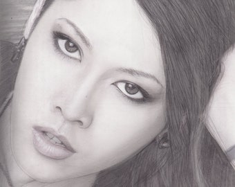 Miyavi - Portrait - Realism - Pencil
