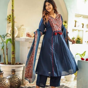 Mangalagiri Kurta Set - Etsy