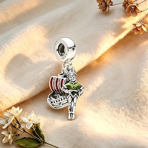ディズニー　PANDORA　ピーターパン　チャーム　925スターリングシルバー Pandora peter pan - Etsy 日本