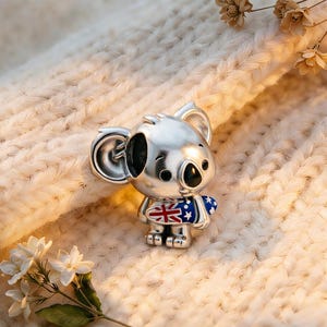 Australia Surfing Koala Pandora - Etsy