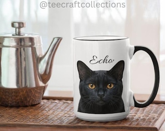 Mystic Bengal Cat Accent Coffee Mug | 11oz 15oz
