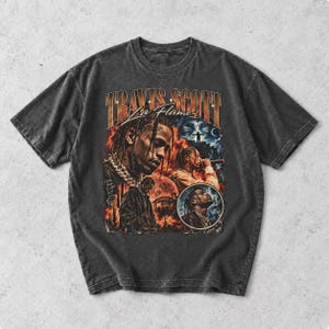 Vintage Shirts Travis Scott - Etsy