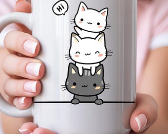 Cat Lover, Cat Png, Cat Lover Gift, Tshirt Design,  Png, Tshirt png, Trendy Png, Digital Download