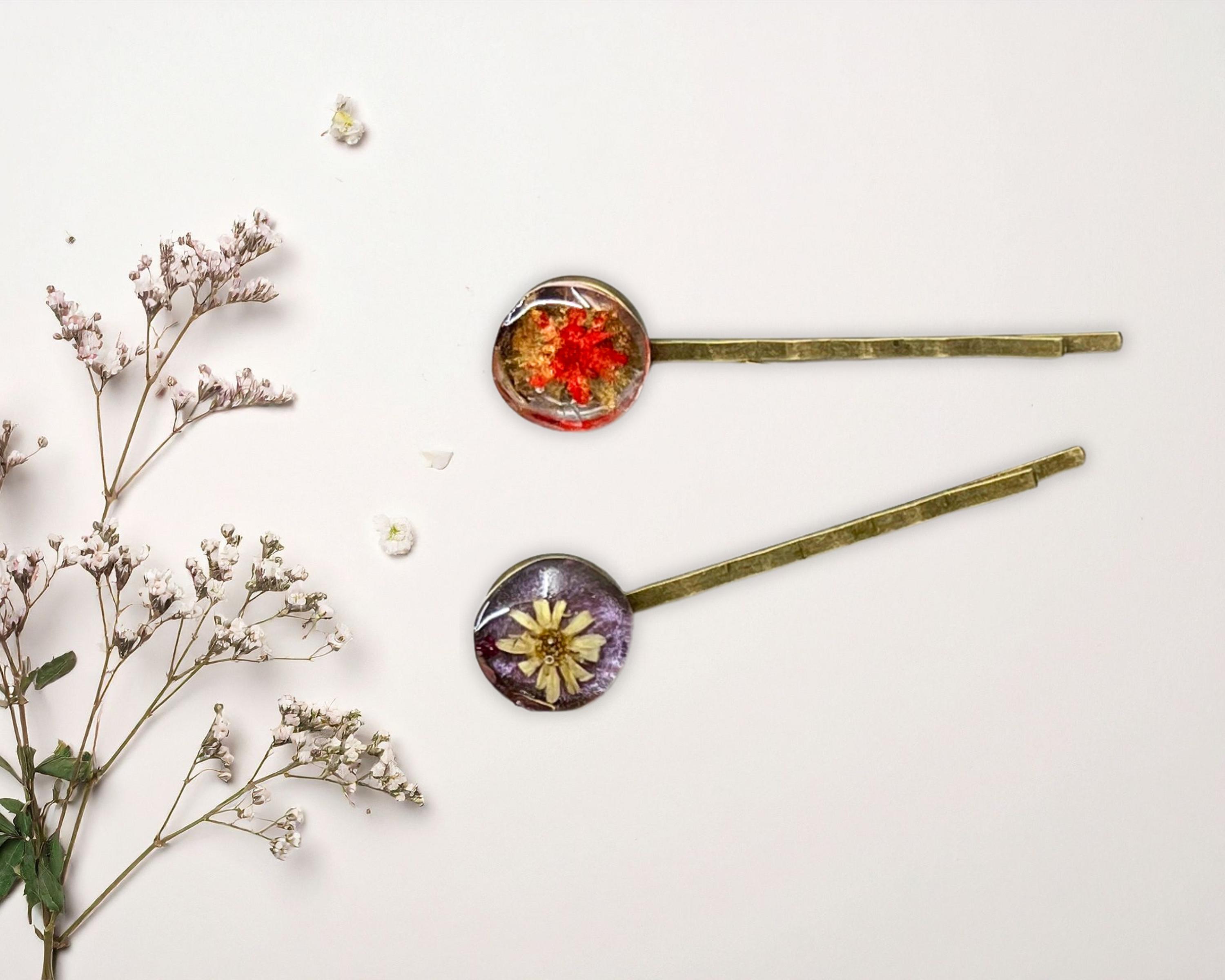 Barrette Cheveux Tournesol – Magnifique Épingle Fleur Jaune Exotique – Accessoire Coiffure Élégant Pour Femmes & Filles – Parfait Pour Séances Photo & Fêtes