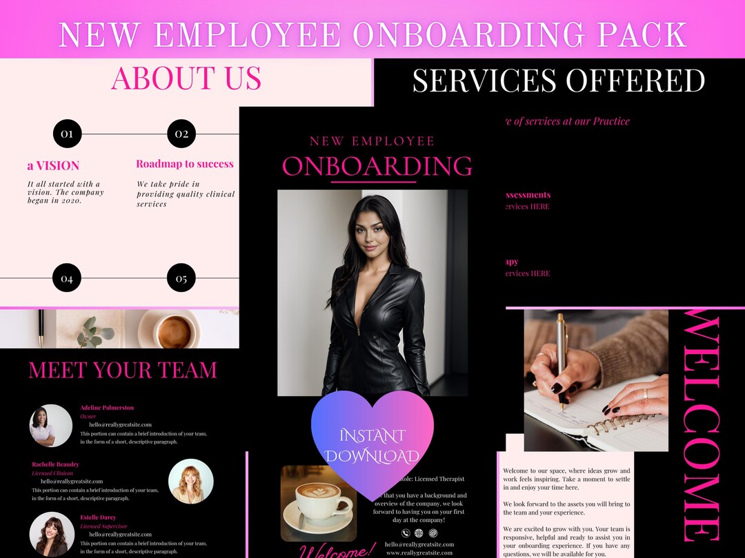 Onboarding Welcome Packet | Employee Onboarding Forms | Ready to Use ...
