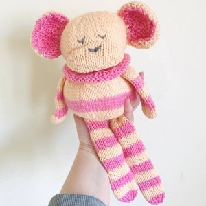 Chunky Monkey Soft Toy Knitting Pattern