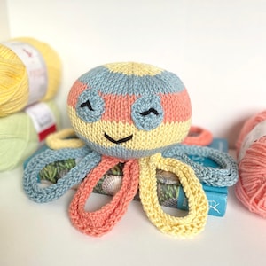 Jolly Jellyfish Toy Knitting Pattern