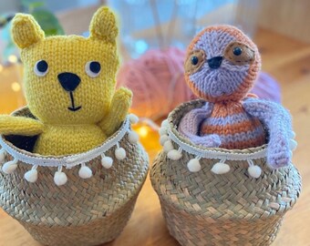 Sloth Knitting Pattern PDF - Etsy Canada