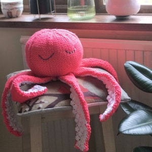 Big Friendly Octopus Knitting Pattern