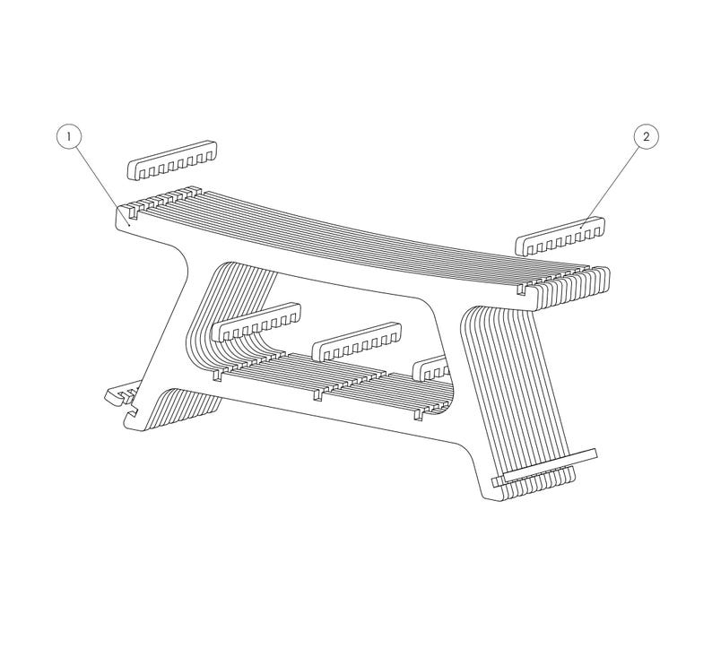 Cnc Router Bench Plans Parametric Bench CNC Files - Entryway Shoe Rack Design - Modern ...