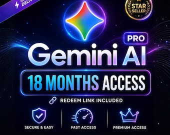 Google Gemini Pro 18 Months Access | Private Upgrade