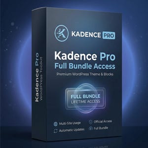 Kadence Full Bundle - Lifetime License | Official & Safe | WordPress Theme and Plugins