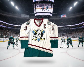 Paul Kariya Anaheim #9 Mighty Ducks Jersey , Arkham Fans Shirt, Heated Rivalry Shirt