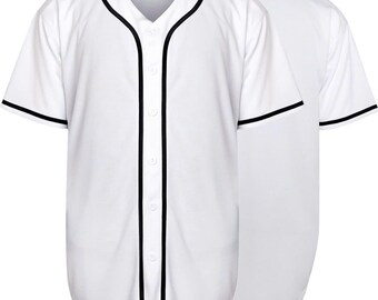 Custom Baseball Jersey, Personalized Team Name Number Shirt, Unisex Sports Style