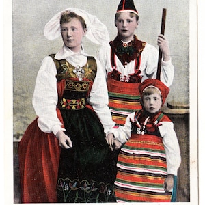 Swedish Folk Dress - Etsy Swedish Folk Dress - Etsy