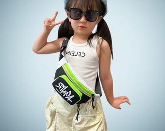 Heuptasje voor kleine meisjes - Lichtgewicht Oxford crossbody heuptas, verstelbare riemtas, cadeau voor meisjes
