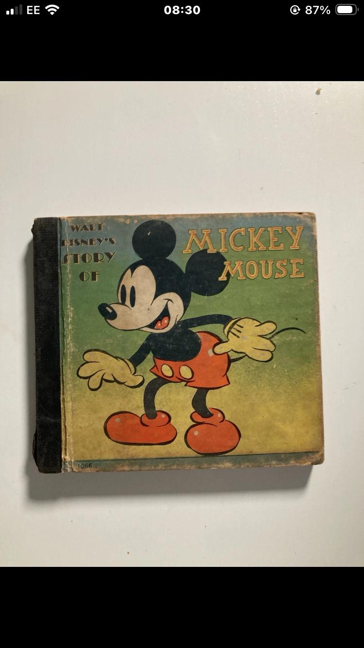 1938 Mickey Mouse - Etsy