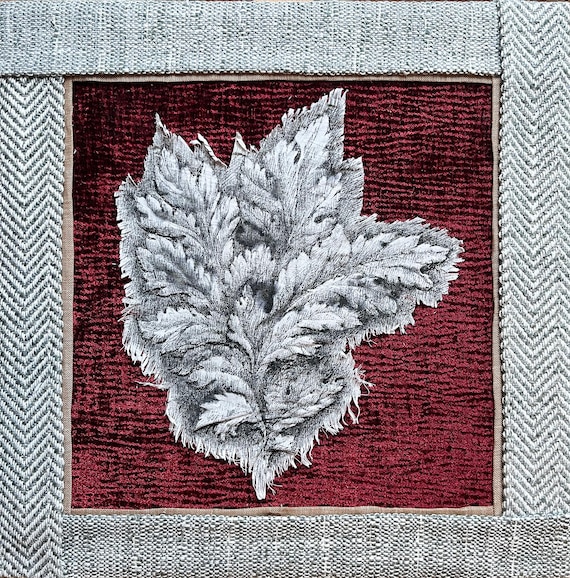 Panel with acanthus leaf