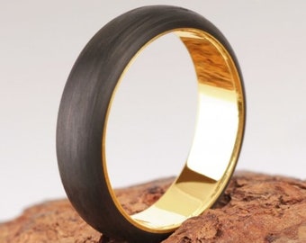 2nd Edition Carbon Gold Ring