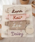 Custom Baby Sweater Embroidered,Family Photo Personalized Clothes, Baby Shower Gifts, Newborn and 1st Birthday Gift,Knit Sweater Toddler product logo