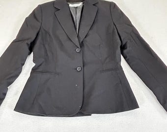 Tahari Arthur S Levine Women's Black Blazer Suit Jacket Size 6