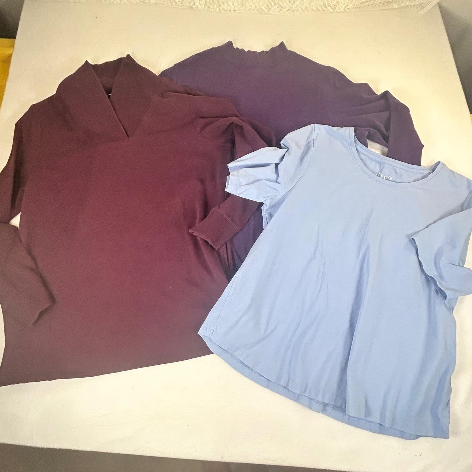 YOURS Plus Size Burgundy Red Essential Long Sleeve V-Neck T-Shirt