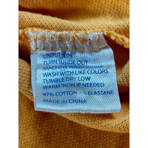 Southern Tide Mens Skipjack Seersucker Polo Shirt Orange Large Short Sleeve image 7