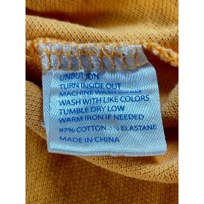 Southern Tide Mens Skipjack Seersucker Polo Shirt Orange Large Short Sleeve image 7