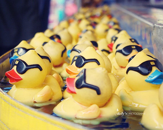Rubber Duck Photography Carnival Game Photo, Yellow Ducks Print, Nursery  Decor, Childrens Room Decor, Bathroom Decor, Fair Photography 