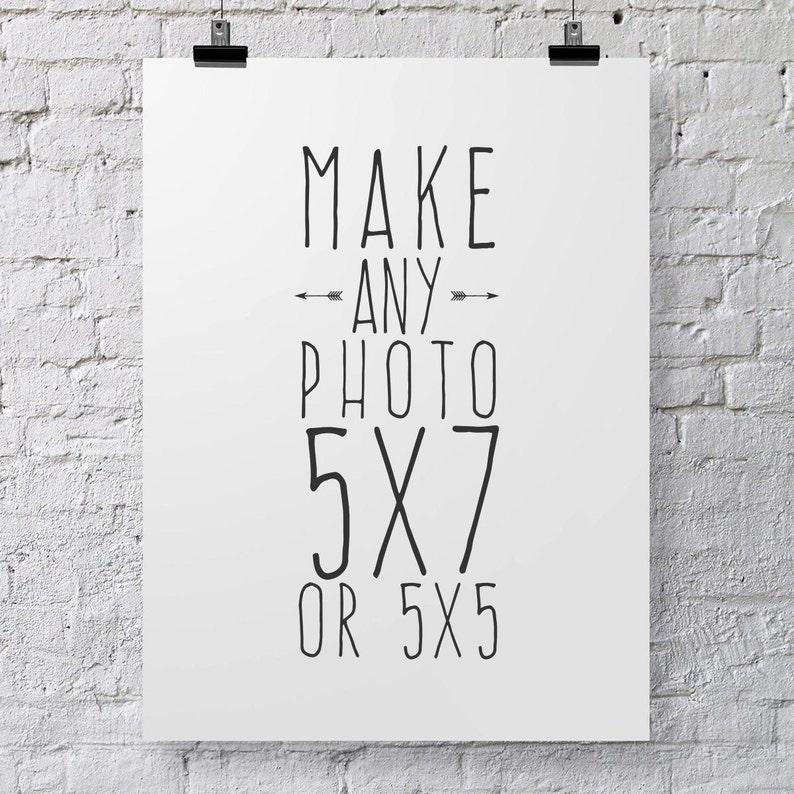 Make Any Photo 5x7 or 5x5 Custom Sizing, Your Choice From My Shop, Photograph Print ReSize image 1