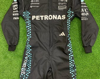 George Russell Inspired Racing Suit, Formula Driver Costume, Motorsport Outfit