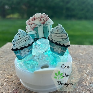 Turquoise Brand Topper for 20/30oz or 40oz Tumbler lid H2.0; 3D Topper ONLY for 40oz Lid NOT included; Tumbler Topper; Hot NEW Gift